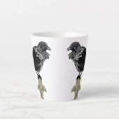 インキレイヴン カフェラテマグ (正面)