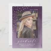 インキング |フォト卒業パーティー招待状 招待状 (正面)