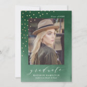 インキング |フォト卒業パーティー招待状 招待状 (正面)