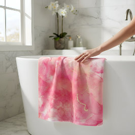 インキーバラ金ゴールド ハンドタオル