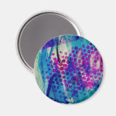 インキー抽象芸術 マグネット (正面/裏面)