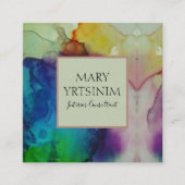 インキー正方形 スクエア名刺 (正面)