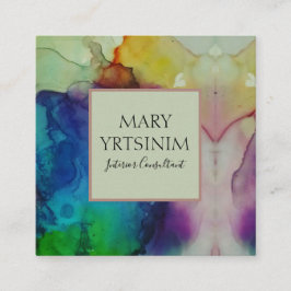 インキー正方形 スクエア名刺