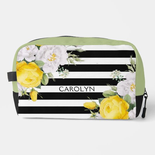 インギエレガントリッシュイエローローズ白黒ストライプズ ドップキット (正面)