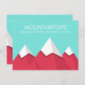 インクおもしろいとアクア ポストカード (正面/裏面)