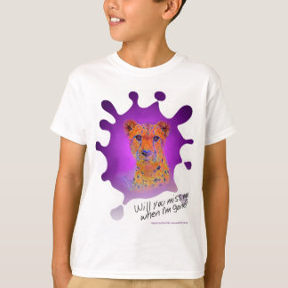 インクしみのチータZ Tシャツ