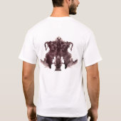 インクしみのTシャツ#4 Tシャツ (裏面)