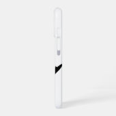 インクでプロファイル iPhone 16ケース (左側面)