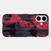 インクで汚れた夢：超現実的な表現 Case-Mate iPhoneケース (裏面 (横))