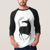 インクで語る幻想 V01 馬 Tシャツ (正面)