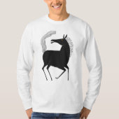 インクで語る幻想 V01 馬 Tシャツ (正面)