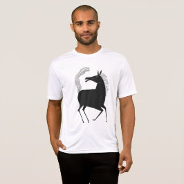 インクで語る幻想 V01 馬 Tシャツ