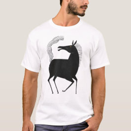 インクで語る幻想 V01 馬 Tシャツ