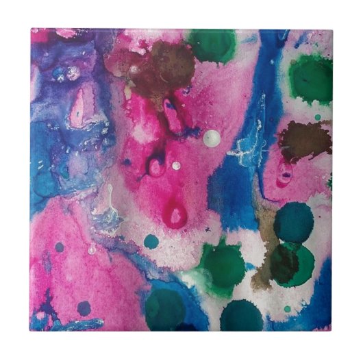 インクとの遊び時間 タイル (正面)