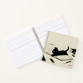 インクとヒゲの瞬間 ノートブック (内部)