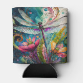 インクとペンの水色トンボクーラーボックス 缶クーラー (裏面)