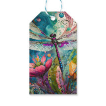 インクとペンの水色トンボ