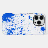 インクのシミデザイン iPhoneケース (裏面横)