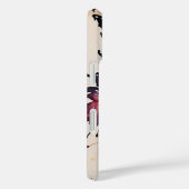 インクのスプラッシュウォーター色の小さな妖精の女の子のカバー Case-Mate iPhoneケース (裏面 / 右)