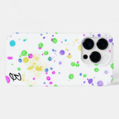 インクのパーソナライズされたスプラッツの電話ケース Case-Mate iPhoneケース (裏面 (横))