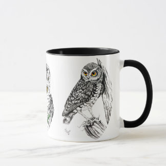 インクのフクロウのマグ マグカップ