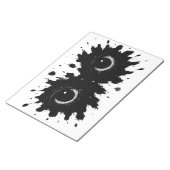 インクの中の監視者: 眼のしみシジル ノートパッド (アングル)