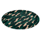 インクの塊、手書き、明るいシームレス。 カッティングボード (角)