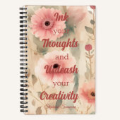 インクの思考が創造性を解き放つ 大人のインスピレーション ノートブック (正面)