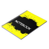 インクの染み ノートブック (左側)