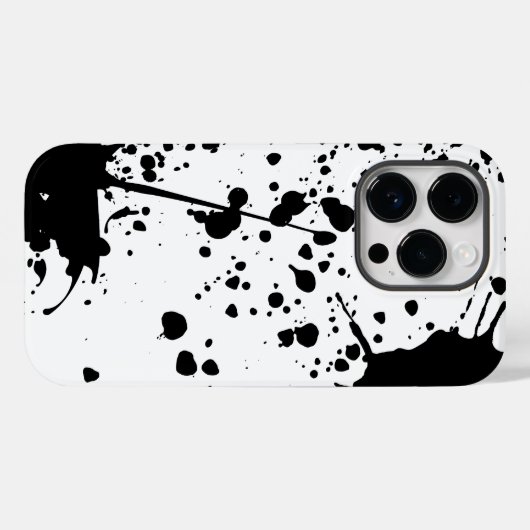 インクの染み Case-Mate iPhoneケース (裏面 (横))