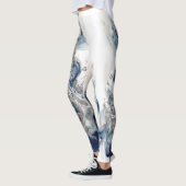 インクの渦巻きレギンス レギンス (左)