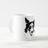 インクの秋の笑顔 コーヒーマグカップ (正面左)