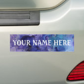 インクの背景のカスタマイズ混在 – お客様自身 バンパーステッカー (車上)