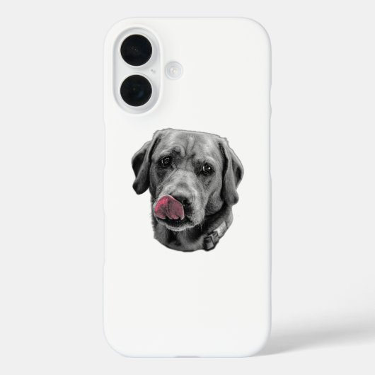 インクはっきりした詳細の赤舌ロイヤリティ Case-Mate iPhoneケース (裏面)