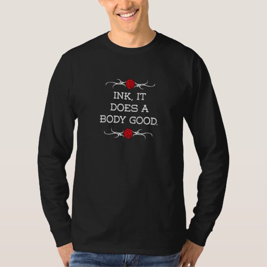インクは体にいい プレミアム Tシャツ (正面)