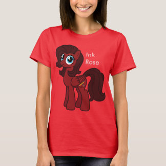 インクばら色のワイシャツ Tシャツ