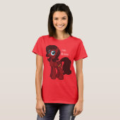 インクばら色のワイシャツ Tシャツ (正面フル)