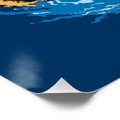 インクまたは泳ぐ |タトゥー引用文 ポスター (コーナー)