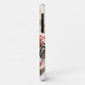 インクア中国のートフォンケース – マウンテンレッドとブレック Case-Mate iPhoneケース (裏面/左)