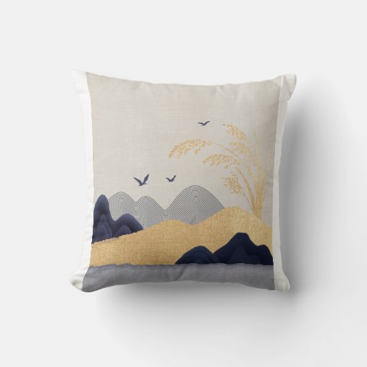 インクア中国のート、中国のビューティフル・アート中国の、 クッション (正面)