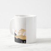 インクア中国のート、中国のビューティフル・アート中国の、 コーヒーマグカップ (正面左)