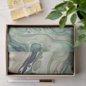 インクイウェーブ1コーヒーアクアティッシュペーパー 薄葉紙 (ギフト)