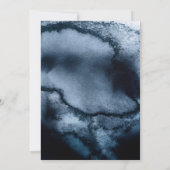 インクイウォーターカラー結婚式招待状 招待状 (裏面)