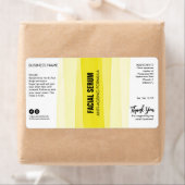 インクイエロストライプのーのスポイトボトル血清ラベル ラベル (インサイチュ)