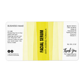 インクイエロストライプのーのスポイトボトル血清ラベル ラベル