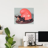 インクウェルまたはタバコポット ポスター (ホームオフィス)