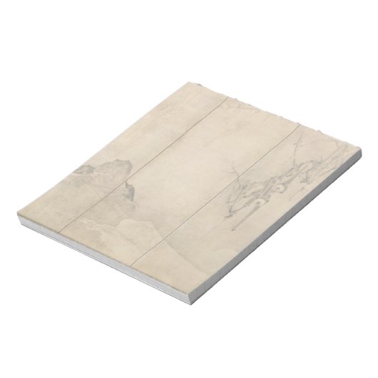 インクオン日本の紙ギボンズ霊長類&ランドスケープ ノートパッド (回転)