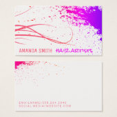 インクカラフル（ばちゃばちゃ）跳ねる |スタイリモダンスト (正面&裏面)