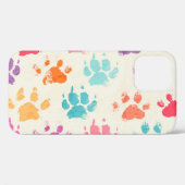 インクカラフル、汚い犬の足 Case-Mate iPhoneケース (裏面 (横))