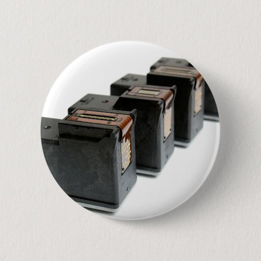 インクカートリッジ 缶バッジ (正面)